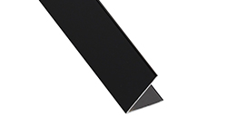 Black coating aluminium angle